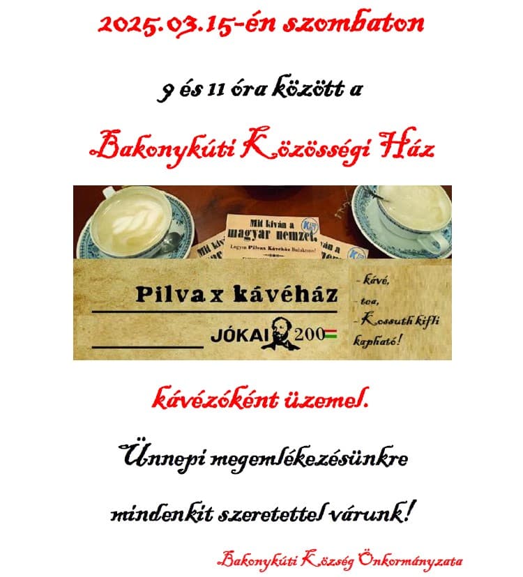 Március 15. Ünnepi megemlékezés 